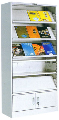 خزانة مكتب معدنية 5-Pull-Out-Board مع مقبض مجوف PVC