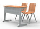 أثاث من الصلب للمدرسة المتوسطة طالب كرسي مكتب دراسة في الفصول الدراسية لمقعد واحد أو مزدوج