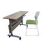 طاولة مكتب قابلة للطي أثاث مدرسي تستخدم مكتب مجموعة واحدة عالية الجودة للفصول الدراسية في المدرسة الثانوية