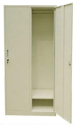 H1800 X W850 X D420 مم خزانات مكتبية معدنية 2 أبواب ضمان سنة واحدة موافقة ISO