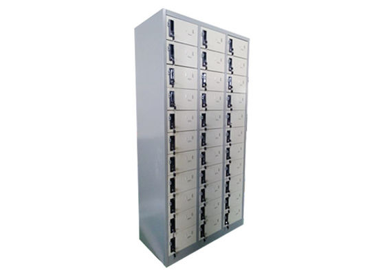 خزانات المدرسة المعدنية مسحوق الطلاء ، 33 أبواب خزانة معدنية التخزين سهلة التجميع
