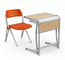 ميزان الفصل قابل للتعديل بمقعد واحد طاولة مكتبية أثاث مدرسي تستخدم مجموعة واحدة عالية الجودة في الفصول الدراسية في المدارس الثانوية