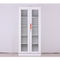 خزانة تخزين ذات بابين زجاجي باللون البني 1850 * 900 * 500 مم